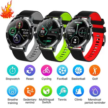F22L Smart Zegarki Heart Rate Wodoodporny IP67 Smart Watch Heart Rate Tracker fitness pulsoksymetrów krwi Smartwatch