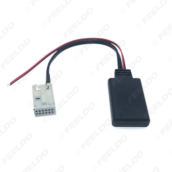 FEELDO samochodowy moduł bezprzewodowy odbiornik Bluetooth stereo muzyka AUX adapter do BMW serii 3 (E90/E91/E92/E93) kabel Audio AUX
