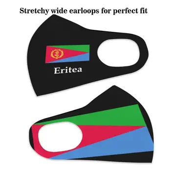 Flaga Erytrei i nazwa ładna maska do twarzy moda mascarillas con filtro estampadas nie dla antywirusowego bawełnianej maski do twarzy usta