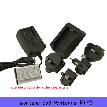 Garmin Monterra Montana 650 Pilot VIRB Edition zewnętrzne akumulatory litowo-jonowe, ładowarka oryginalna ładowanie