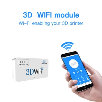 Geeetech 3D WiFi moduł 3D części drukarki i akcesoria z TF-kartą USB2.0 obsługa sieci bezprzewodowej dla większości gorących drukarek 3D