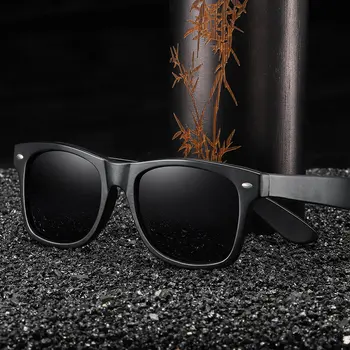 GM okulary polaryzacyjne naturalny drewniany okulary ramka bambus czarny okulary dla mężczyzn /Eomen luksusowe vintage okulary przeciwsłoneczne UV400