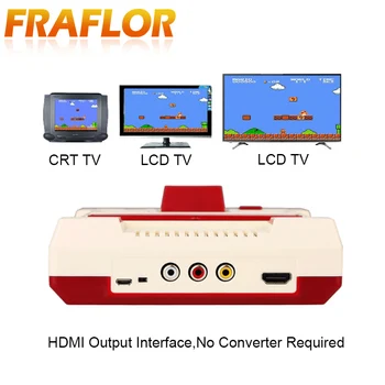 HD HDMI i AV Dual Output Retro TV Video Game Classic Built-in 121 Games with 2 Gamepads 500 in 1 Cardtridge For Nes 8 Bit Games
