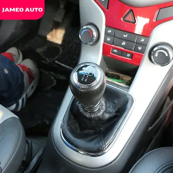 Jameo Auto 5/6 Speed Car Manual Gear Head Shift Knob Shifter Lever Head for Chevrolet Chevy Aveo Lova Cruze Parts Accessories