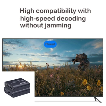 Karta do przechwytywania wideo hdmi to usb video 1080p 4k Digitals HD switch loop out dla PS4 Game Camcorder Camera Recording Live Streaming