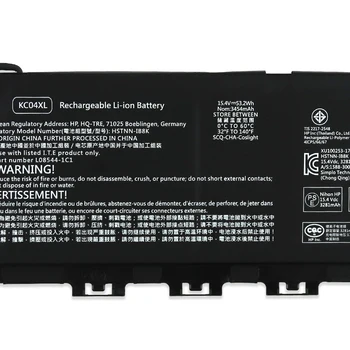 Kede 15.4 V 53.2 Wh KC04XL oryginalna bateria do laptopa HP ENVY 13 x360 PC 13 13-ah0001la HSTNN-DB8P L08544-2B1 L08496-855
