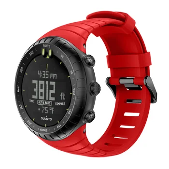 Klasyczny Miękki Silikonowy Pasek Do Zegarków Suunto Core Watchband Bransoletka Bransoletka Dla Suunto Core Wymiana Watchband Akcesoria
