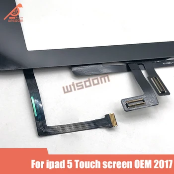 Kompletny nowy 9,7 - calowy OEM LCD wyświetlacz ekran+ OEM ekran dotykowy do iPad 5 5. generacji 2017 A1822 A1823 darmowe narzędzia testowane wyświetlacz LCD