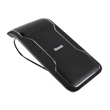 KWOKKER Wireless Bluetooth Zestaw głośnomówiący Car Kit Telefon Samochodowy Bluetooth Handsfree Kit dla smartfonów iPhone ' a ładowarką samochodową