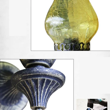 Lampa naftowa przemysłowy kinkiet Luminarias Vintage Retro Decor kinkiety recibidor de entrada szklany klosz