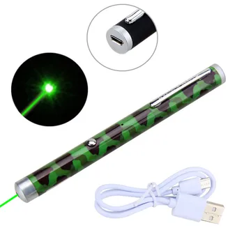 Laser uchwyt Mocny wskaźnik laserowy USB Akumulator prezenter zdalny laser myśliwski celownik laserowy z baterią