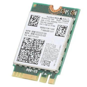 Lenovo Thinkpad Intel Dual Band Wireless AC Bluetooth 4 Card 7260NGW 20200552
