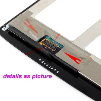 LG G PAD 7.0 V400 V410 Wyświetlacz LCD Touch Screen Digitizer Assembly V400 części zamienne z bezpłatnymi narzędziami
