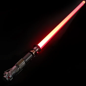 LGT Lightsaber -Luke Skywalker Force Heavy Island Light Saber Infinite Color Changing with 9 Sound Fonts Sensitive Smooth Swing