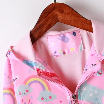 Little maven Girls Coat Unicorn Fall Jacket for Girls Clothing 2020 Baby Girl Coats and Jacket 7Years
