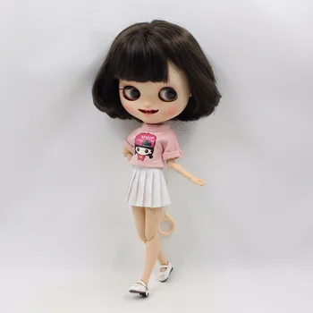 Lodowy DBS Blyth lalka licca body toy biała spódnica różowa koszula ładna dziewczyna odzież
