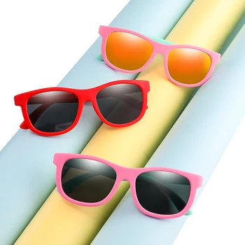 LongKeeper dla dzieci okulary przeciwsłoneczne polaryzacyjne TR90 elastyczna ramka UV400 różowy chłopiec dziewczynka kids okulary dla dzieci przeciwsłoneczne
