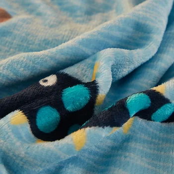 LREA coral fleece Blanket koc 4 rozmiar morski świat kreskówkowy styl wygodny i miękki rzut może być stosowany dziećmi