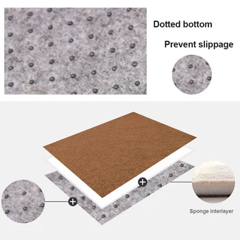 Magiczny Antypoślizgowy Drzwi Mata Dirts Trapper Indoor Super Absorbent Doormat-M25