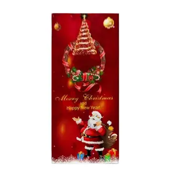 Mat Multi-Wzór Santa Claus Mata Ornament Festiwal Główna Antypoślizgowe Maty Wystrój Boże Narodzenie Kolorowe Miękkie Podłoga Dywan Dywan Boże Narodzenie