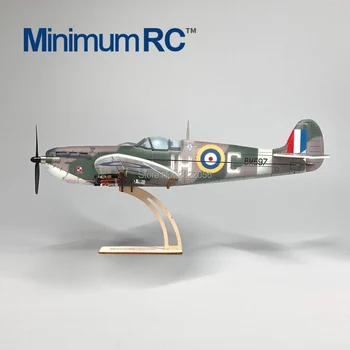 MinimumRC Spitfire 360mm Wingspan 4 Channel Trainer Fixed-wing RC Samolot Outdoor Toys For Kids Children Gifts
