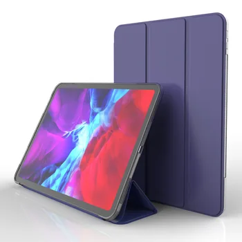 Miękkie TPU Pokrywa dla iPad Pro 11 2th 2020 Tablet Case for iPad Pro 2020 11 inch 12.9 4th Gen Auto Wake Sleep Smart Case tylna pokrywa