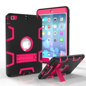 Moda armor etui dla iPad mini 3 2 1 Kid Safe Heavy Duty Silikonowy pokrowiec dla ipad mini 1 2 mini3 7.9 inch Tablet Case #S