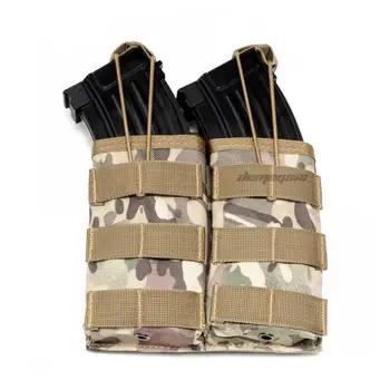 Molle Tactical Magazine Pouches Single Double Triple Nylon AK AR M4 AR15 Hunting Rifle Mag Pouch Army Military Shooting Pouches