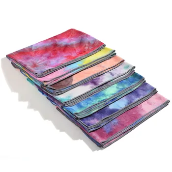 Moonglade Yoga Yoga Mat Supplies Tie-dye Yoga sport Towel ręcznik kolorowe drukowane koc, ręcznik gęstnieje przeciwpoślizgowa 183см*63cm