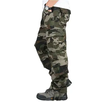 Moro Wojskowe Kombinezony Męskie Spodnie Outdoor Casual Spodnie Mężczyźni Bezpośrednie Robocze Spodnie, Wspinaczka Duży Rozmiar
