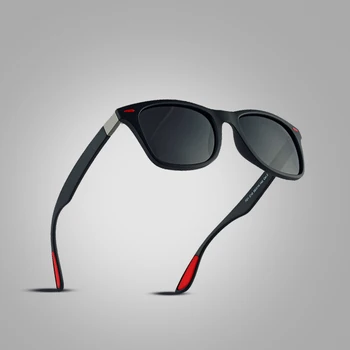 MOSILIN marka projektant okulary polaryzacyjne Mężczyźni Kobiety jazdy kwadratowy powłoka lustro 2019