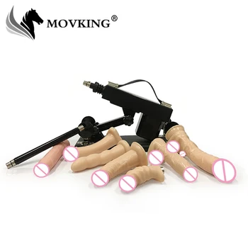 MOVKING Automatic Upgrade Sex Machine with 7 Different Size Attachments Love Machines Gun Sex Toys for Women Sex Products