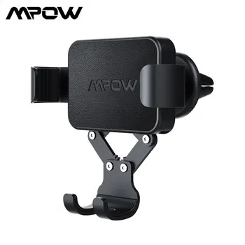 Mpow Gravity Auto-Clamping Car Mount Phone Holder Stand One-Hand Operation Hands-free Phone Holder for 4-6,5-calowy Smartphone