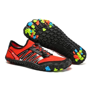 Męskie boso pięć palców buty letnie buty do biegania dla mężczyzn odkryty łatwy szybki Aqua buty fitness, buty do biegania sportowe