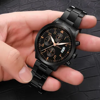 Męskie zegarki luksusowe Sportowe kwarcowy wojskowe tarcza ze stali nierdzewnej zegarek męski zegarek męski zegarek zegarki relogio masculino