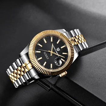 Męskie zegarki Top Luxury Brand PAGANI DESIGN męskie zegarek mechaniczny automatyczny zegarek Wodoodporny Stalowe zegarki biznesowe zegarek Montre Homme