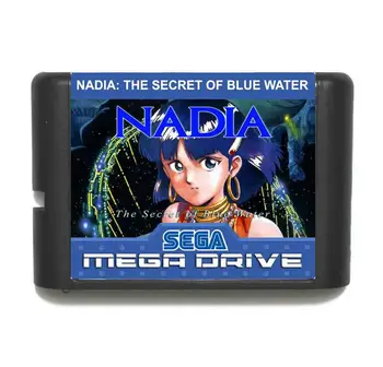 Nadia 16 bit MD Game Card dla Sega Mega Drive For Genesis