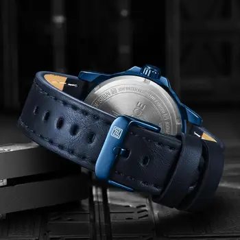 NAVIFORCE Męskie sportowe zegarek luksusowej marki dorywczo Kwarcowy zegarek męskie wojskowe wodoodporny zegarek z wyświetlaczem daty Relogio Masculino