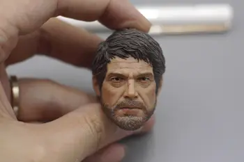 New 1:6 Scale Male Head Sculpt The Last of Us Joel Head Carving fit 12