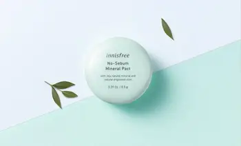 No Sebum Mineral Pakt 8.5 g wybielający korektor Foundation Oil Control Zero Face Base Powder Makeup koreańskiej kosmetyki