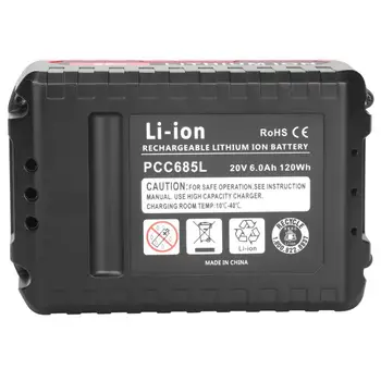 Nowa bateria PCC685L dla kabla Portera 20V Max litowa 6.0 Ah akumulator PCC681L PCC682L