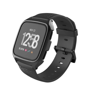 Nowa dostawa 2 w 1 etui+pasek na Fitbit Versa / versa lite bransoletka inteligentny zegarek pasek wyściełany pasek wymiana