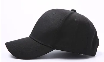 Nowe bawełniane proste czapki z daszkiem Dad Hat Man and Women Casual Adjustable Snapback Hat Casquette