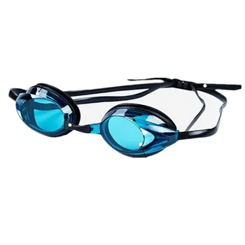 Nowe profesjonalne okulary pływackie wodoodporna anty mgła strój kąpielowy, okulary do nurkowania, okulary HD PC obiektyw regulowany Gogle dla kobiet mężczyzn