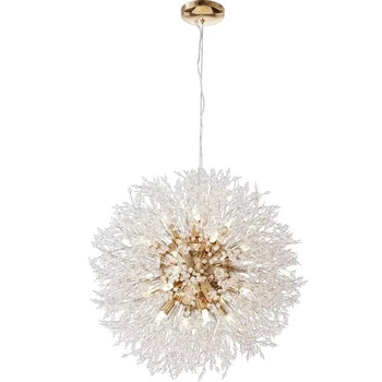 Nowoczesny kryształowy żyrandol oświetlenie lampy LED wisząca wisząca Lustres De Cristal lampa restauracja światło kryształowe żyrandole