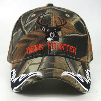 Nowy deer hunter czapka z daszkiem Łoś haft armia moro czapka Snapback kapelusze Gorras kapelusze rock Mężczyźni Kobiety sportowe czapki hurt