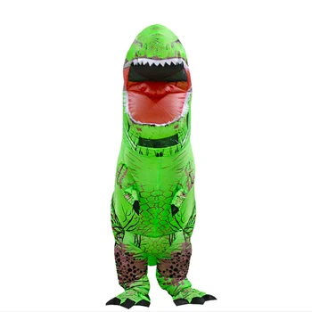 Nowy dorosły Dmuchany kostium dinozaura T REX Party Fancy Dress maskotka cosplay kostium na Halloween dla mężczyzn kobiet dziecko Dino kreskówka