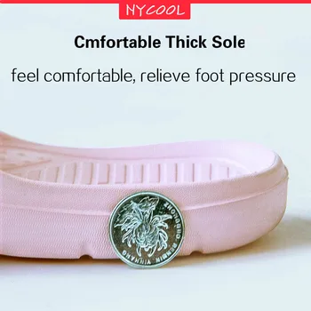 NYCOOL Upgrade super antypoślizgowe kapcie dla kobiet w ciąży z antypoślizgowego patchem łazienka starsza pani buty unisex buty