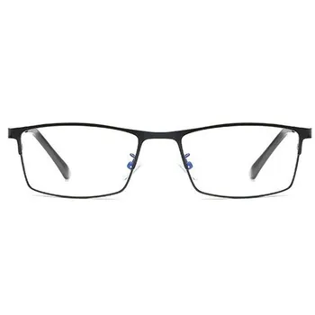 NYWOOH Blue Light Glasses Frame Men Computer Gaming Gogle Eyeglasses Male Business Essential Full-frame Metal Eye Glasses