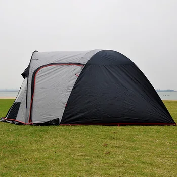 Odkryty Camping Piknik Rodzinny Namiot 4-6 Osób Dwuwarstwowy Przeciwdeszczowy Samojezdny Turystyka 2 Pokoje Негабаритное Dużą Przestrzeń